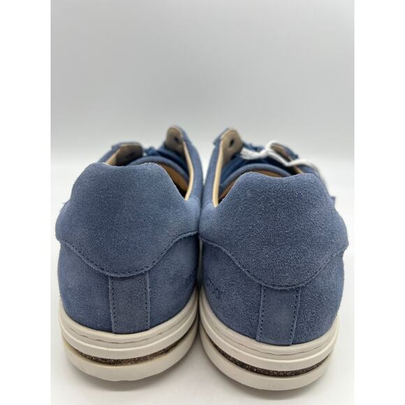 Birkenstock Bend Low Elemental Blue Suede Shoes Size W11/M9 NEW - Picture 9 of 12